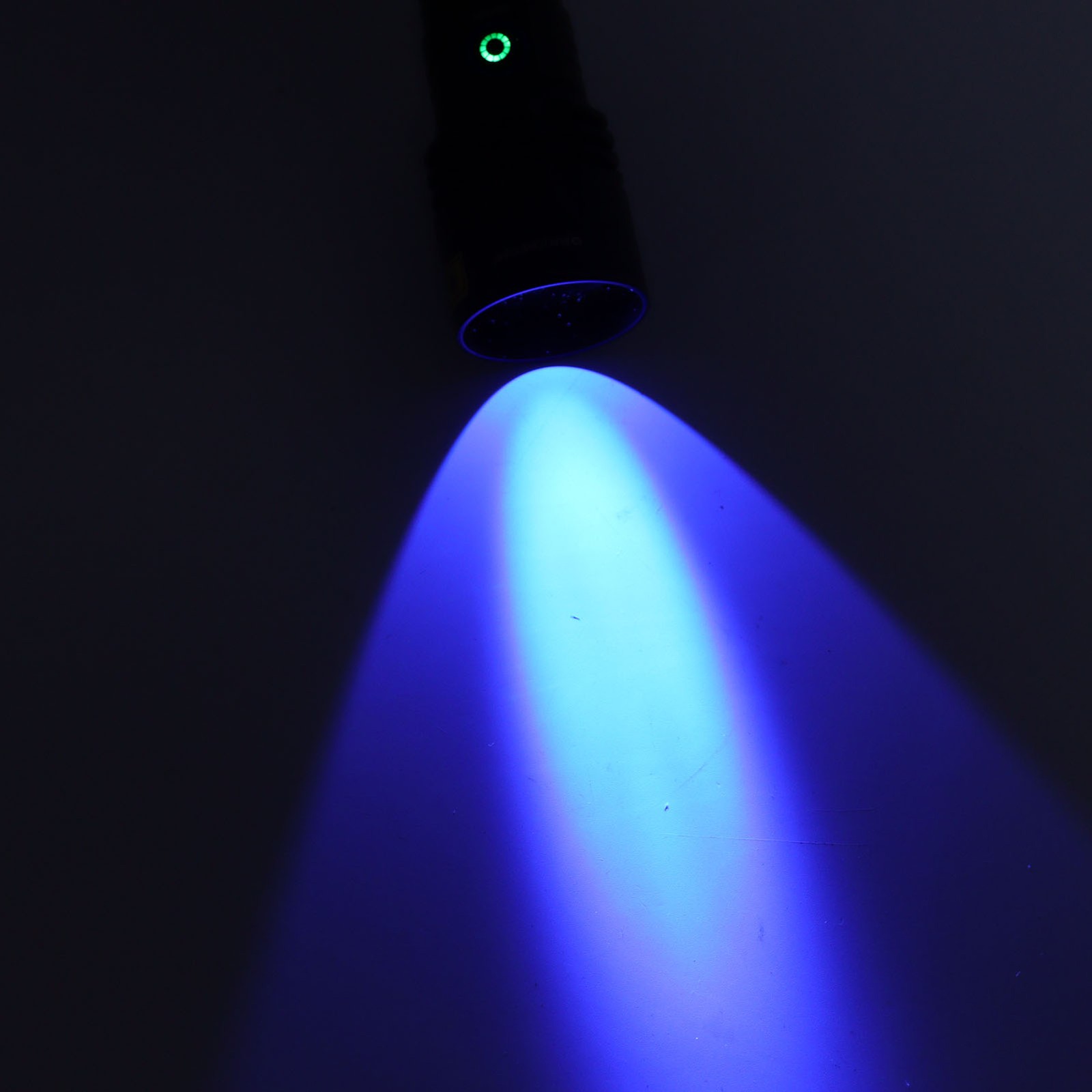 New 365nm UV Blacklight Flashlight USB Rechargeable Black Light Flashlight Pet