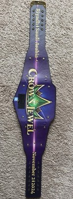 WWE OFFICIAL Crown Jewel belt Restoned By Simpson, From The Event