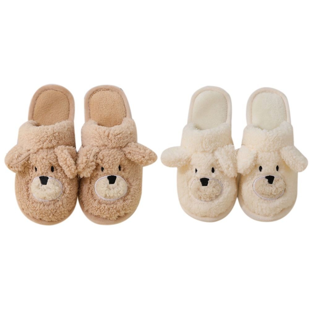 APL Peluche ispessito cursori caldi scivolo fisso scarpe indoor outdoor coppia scarpe