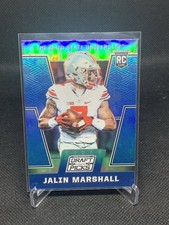 2016 Prizm Draft Picks - Jalin Marshall #198 Blue Ohio State Buckeyes