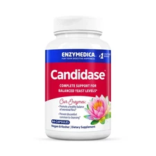 Enzymedica, Candidase, Digestive Enzymes for Gentle Cleansing Support, Gut He...