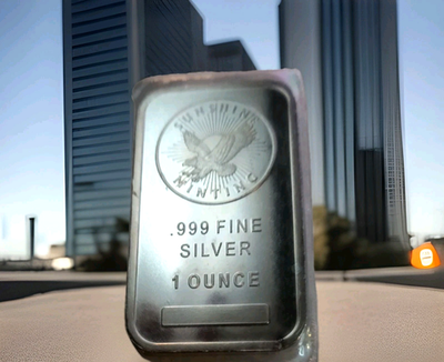 #ad 1oz 0.999 Sunshine Minting Silver Bullion Bar Get One Today $93.00