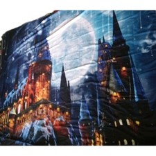 Wizard Castle photo booth backdrop background party prop gray 94x70"