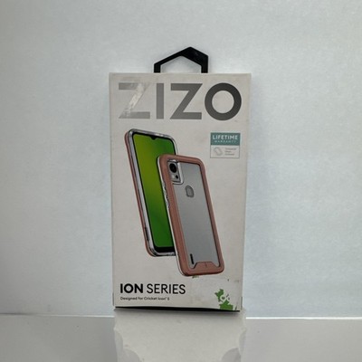 Zizo ION Series  Case For Cricket Vision Plus Rose Gold Pink 25-4