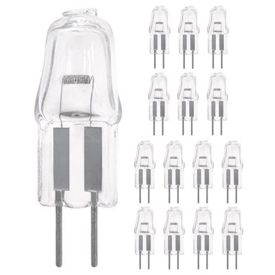 Modee G4 Halogen Stecklampe 10W 101lm 3000K Warmweiß 12V Dimmbar 15 Stück