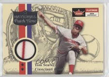 2001 Fleer Platinum National Patch Time Tom Seaver (Series 1) HOF