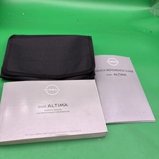 2025 Nissan Altima Owners Manual With Case