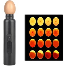 Egg Candler, LED Light Candler Tester, Rechargeable Tester...
