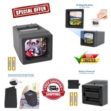 Ultra-Portable LED 35mm Film Viewer - Sharp Images for Your Treasured Memories