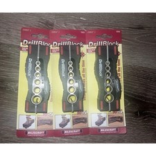 3 Drill Block Handheld Drill Guide, Centerlines Accurate Alignment Drilling New