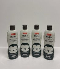 4 - 10 oz Fisher-Price Hello Bathtime Baby Shampoo Paraben Free Dye Free