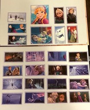 DISNEY FROZEN PANINI STICKERS Open Packs LOT 27 Total Sticker Album NO DOUBLES  