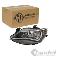 Diederichs Halogen Scheinwerfer Mit LWR LED-TFL Links FüR Seat Ibiza | 7427185