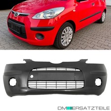 Hyundai i10 2008-2011 Stoßstange vorne Schwarz komplett lackierfähig Neu
