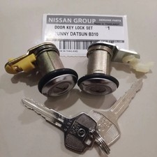 Original Set Nissan Sunny Datsun B310 B311 120y 130y 620 Door Lock With Key