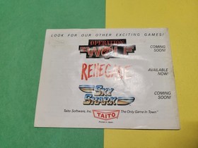 Nintendo NES Manual Only Bubble Bobble NES-B2-USA