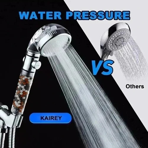 High Pressure Shower Head 5 Settings Handheld Shower Heads Spray With 5 ...
