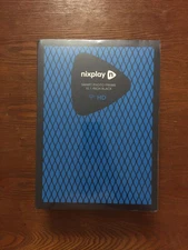 Nixplay HD Widescreen Wi-Fi 10.1" Smart Digital Picture Photo Frame W10F Black