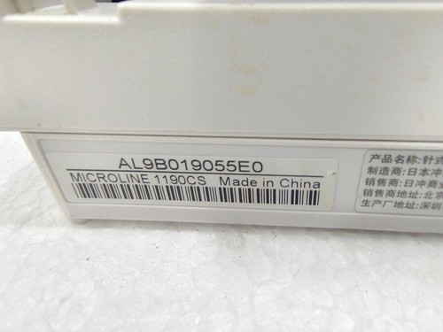 OKI Microline 1190CS Standard Dot Matrix Printer Ribbon negro - Imagen 10 de 15