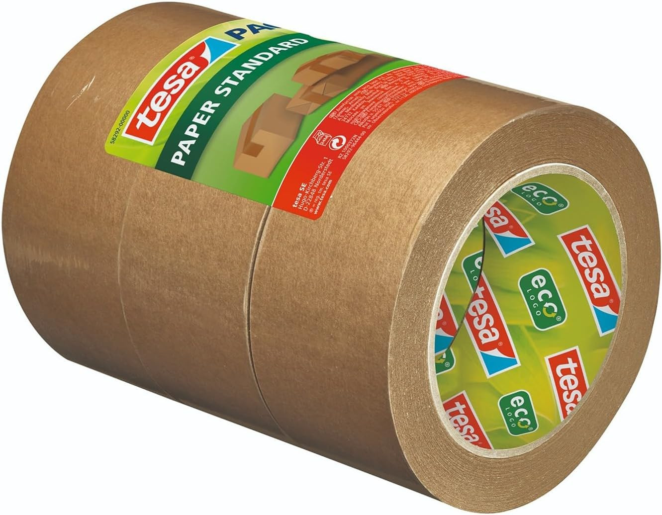 Nastro Carta Avana Tesapack per Imballaggi: Resistente ed Ecologico