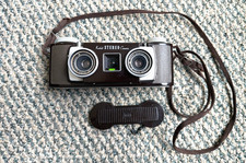 Vintage 1950s Kodak Stereo Camera, 35mm Anaston Lens f/3.5, 135 film, Untested
