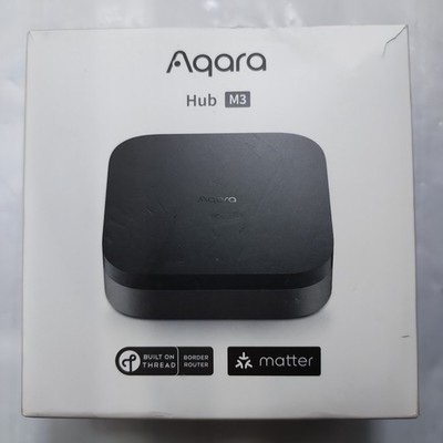 Aqara M3 Smart Home Hub Matter Controller, Thread Router, Zigbee, Wi-Fi, PoE