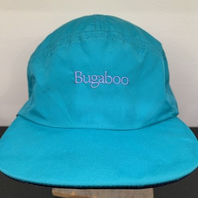 Vintage Columbia Bugaboo Hat Mens XL Made In USA Turquoise Ski Cap *No Ear Flaps