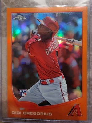 2013 Topps Chrome - Didi Gregorius #65 Orange Refractor (RC)