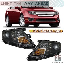 Lamp For Ford Fusion 2010 2011 2012 Black Halogen Headlight Headlamp Leftright Lamp For Ford Fusion 2010 2011 2012 Black Halogen Headlight Headlamp Leftright