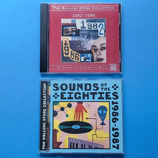 The Rolling Stone Collection: 1982-1986 & Sounds of the 80s CD Lot 2 Time Life