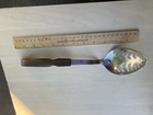 Cutco Slotted Serving Spoon No 13 Wood Handle Stainless Made in USA — photo 8
