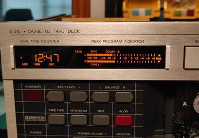 REVOX B215 B215S B215E STUDER A721 TapeDeck For LED Display Screen