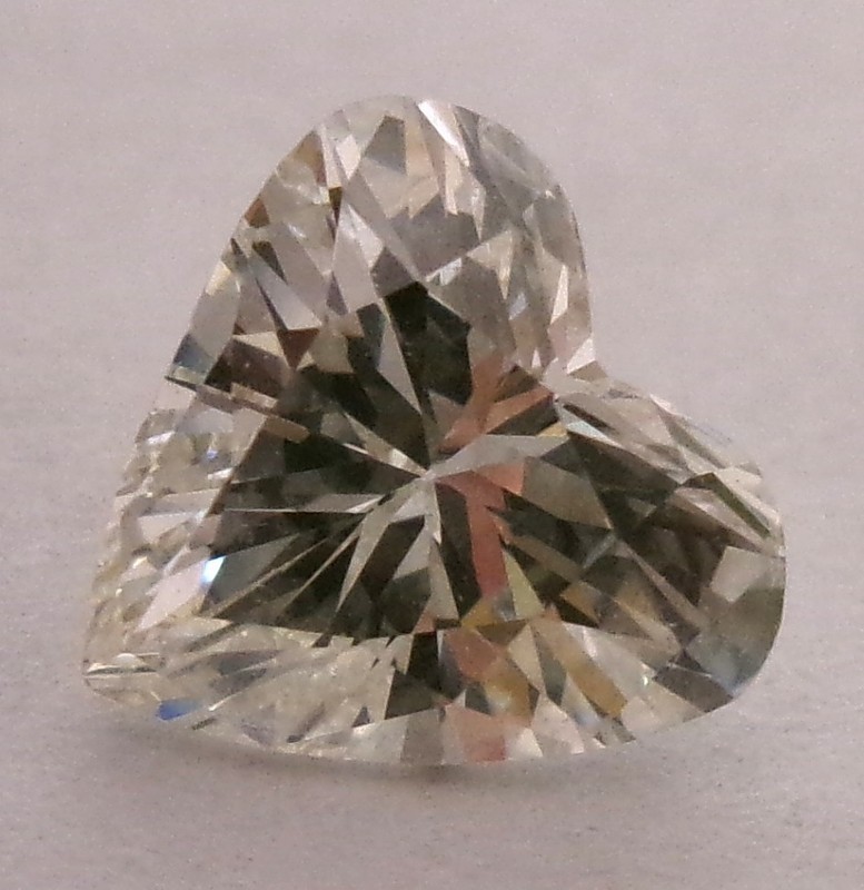 1.00CT. BEAUTIFULLY CUT I SI1 EARTH MINED HEART SHAPE CUT DIAMOND FREE SHIPPING