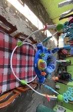 Baby Bouncer Jumper Activity Center Swivel Toys Sounds Toy Station Seat  New