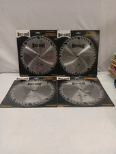 Moly Carb 10" Lot Of 4 Molybdenum Carbide Tipped Circular Table Saw Blade