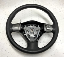 2009-2011 Subaru Impreza Steering Wheel Assembly Black Rubber Oem Tested