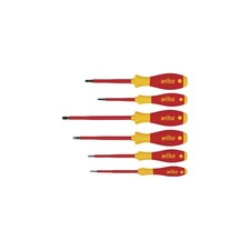 VDE SoftFinish Slotted/ Pozi Screwdriver Set 25477 (6 Pieces)