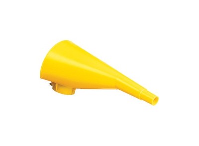 Eagle F15FUN Yellow Polyethylene Funnel 1-1/8 Dia. in. x 9 L in.