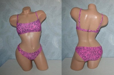 Megaschöner Snake Schlangenprint Bikini von XHILARATION , Gr. S 36 38 B/C