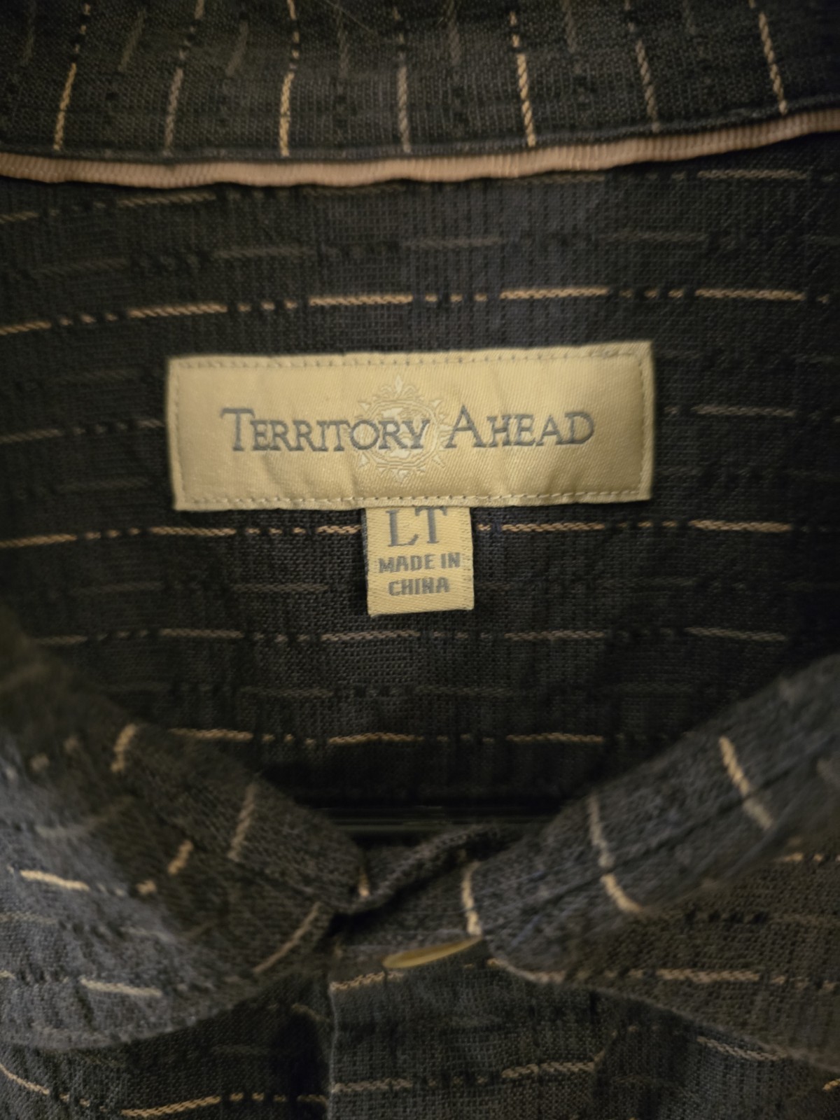 Territory Ahead Patterned Button Down Shirt Mens … - image 3