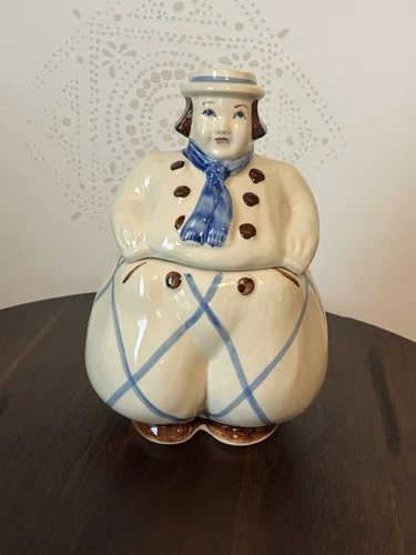 Shawnee Pottery Dutch Boy Happy Jack Cookie Jar - No Chips/Cracks! Vintage USA