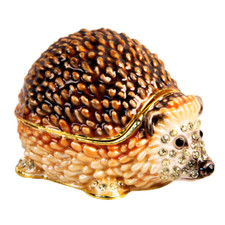 Trinket Box By Juliana  Jewelled Hedgehog