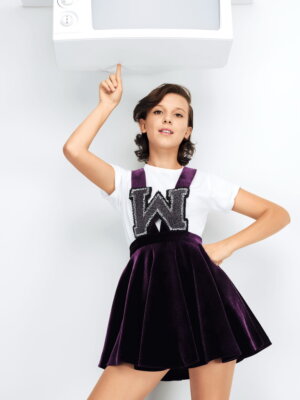 V7195 Millie Bobby Brown Fashion Girl Pretty Cute Actress WALL POSTER PRINT