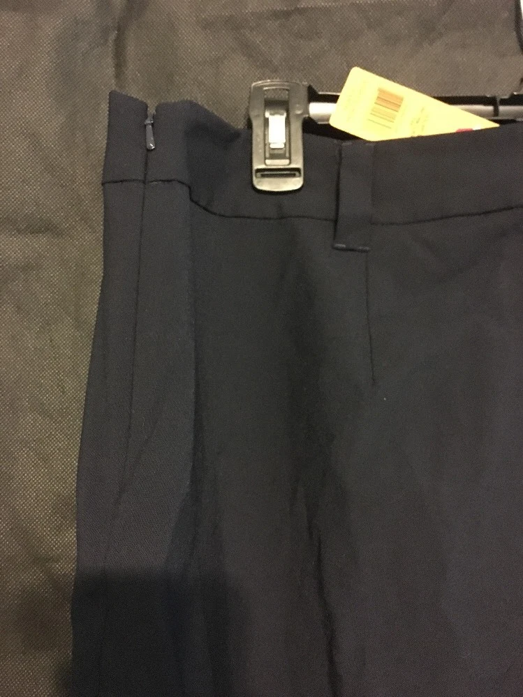 Pantaloni in lana Corinna nuovi con etichette Tory Burch $295 in uniforme blu navy. Blu [taglia 16] #e97