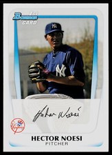 Hector Noesi 2011 Bowman Prospects #BP17 New York Yankees