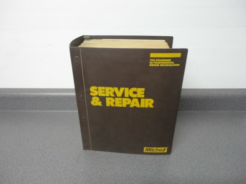 Mitchell Service & Repair Manual Electrical Compenent Locator Binder 1981-1990  - Imagen 1 de 12