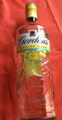 EMPTY GORDONS GIN BOTTLE 70CL, FOR CRAFTING ETC