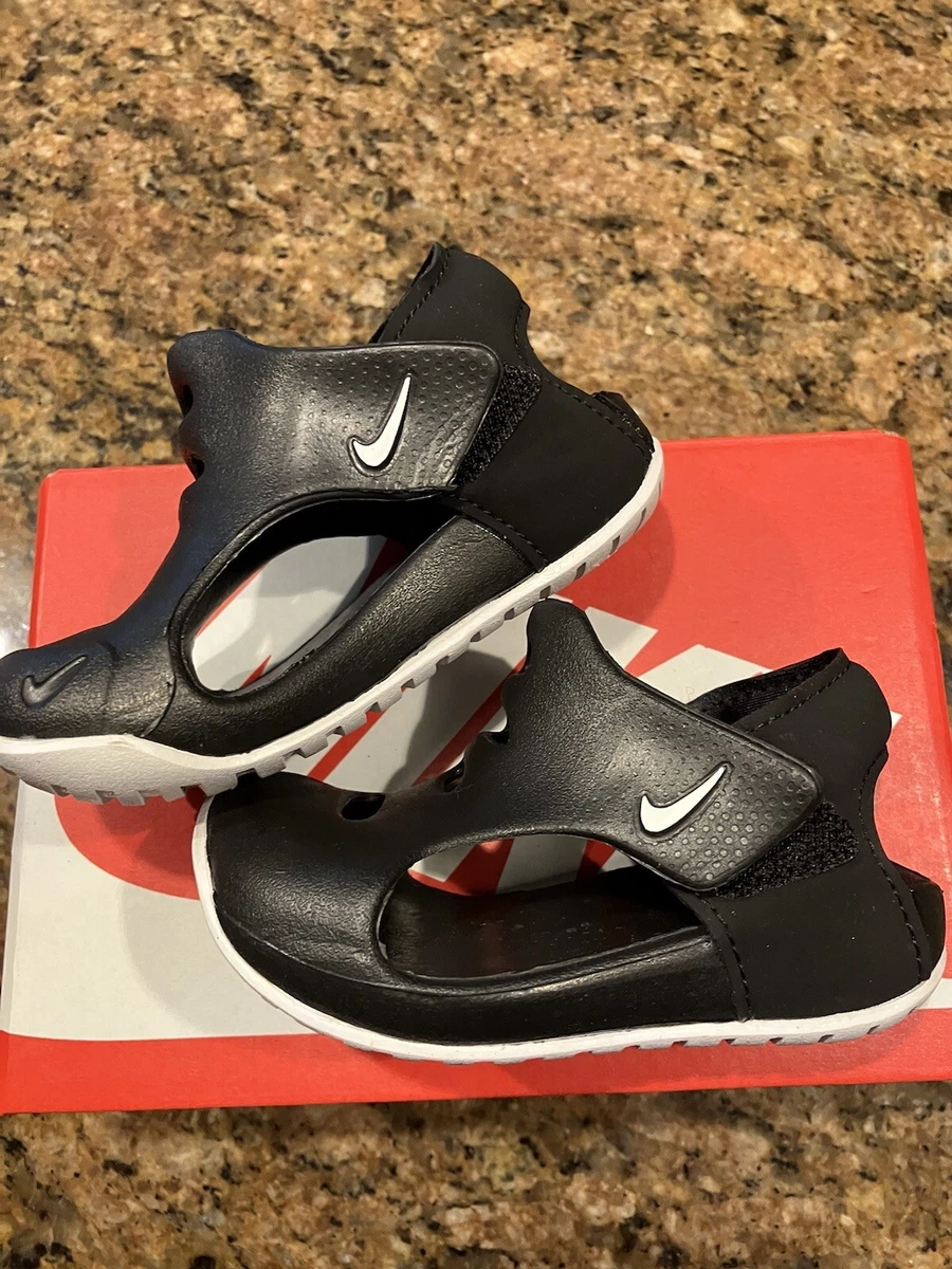 Size Sandals White 3 / Toddlers eBay Kids NIKE | DH9465-001 Sunray Protect 5C Black