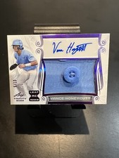 2023 Leaf Trinity Vance Honeycutt XRC Patch Nike Button Auto 6/10 Orioles UNC🔥