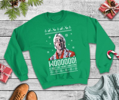 wrestling xmas jumpers